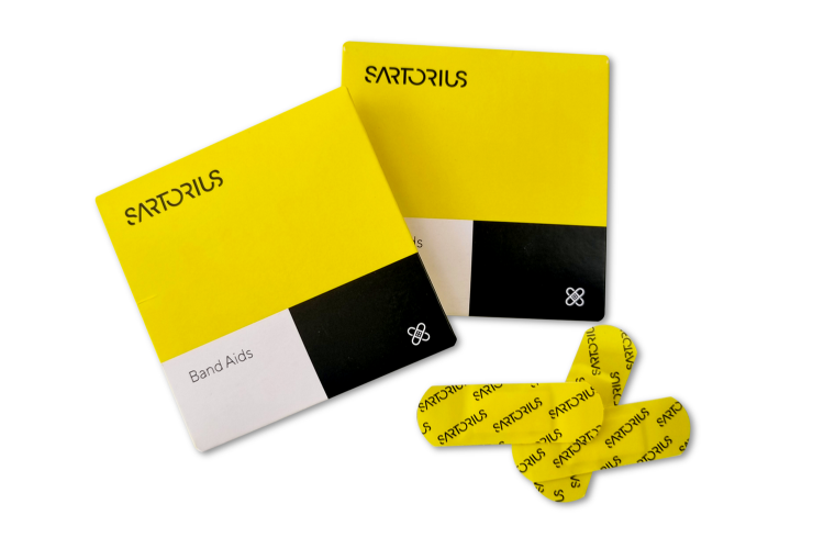 Bild von 10 Pflaster Set „Pocket“  in Karton Verpackung