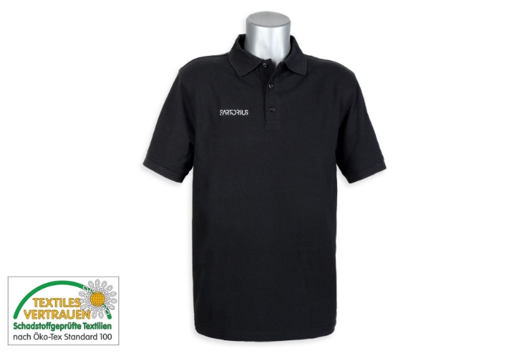 Bild von Herren Polo Shirt Mikralinar NO. 816 Hakro, schwarz