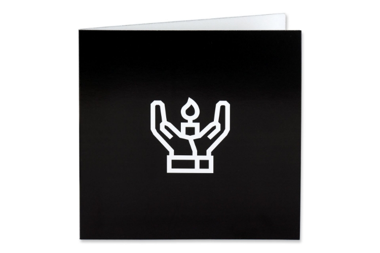 Bild von Postkarte "Trauer" 