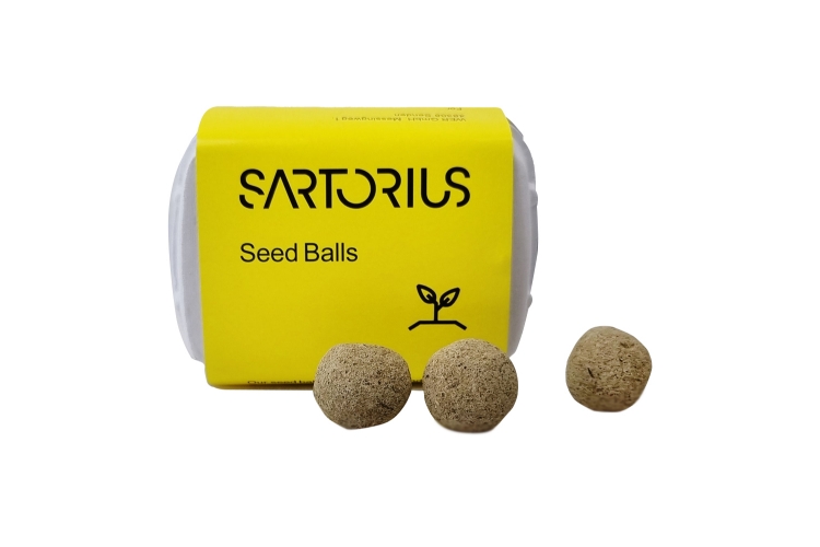 Bild von Saatkugeln 