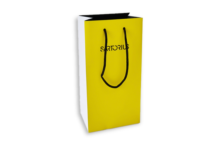 Bild von Papiertragetasche 100% Recycelt 